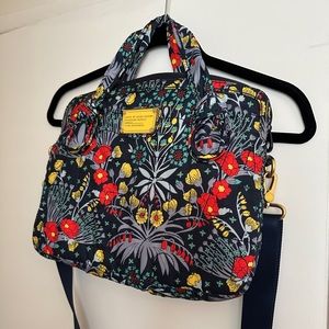 Marc by Marc Jacobs floral laptop/iPad bag